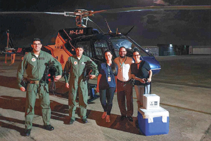 Hospital Felício Rocho celebra a realização de seis transplantes em um dia