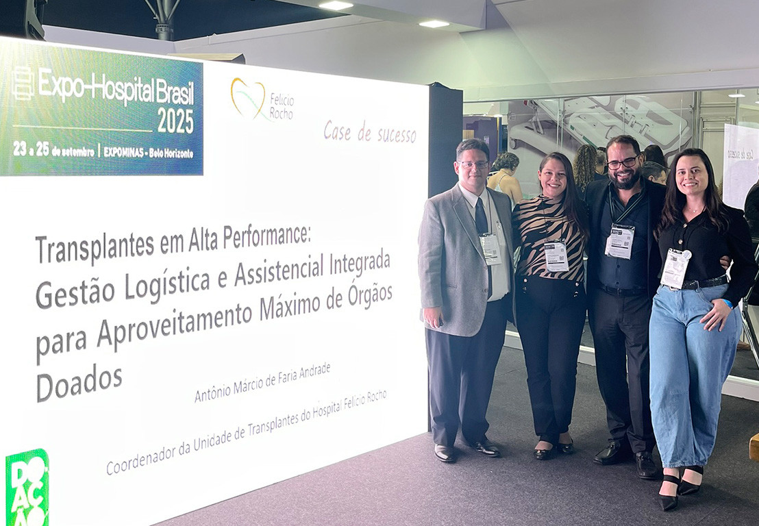 Felício Rocho no Expo Hospital