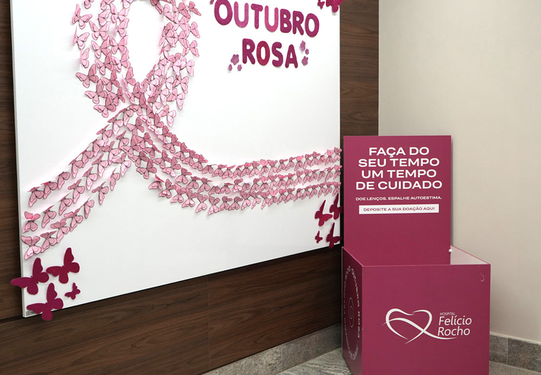 Hospital Felício Rocho promove campanha de arrecadação de lenços para mulheres em tratamento oncológico